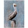 Pelican Blue Canvas Wall Art