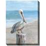 2_Pelican Portrait 40"H Rectangular Outdoor Canvas Wall Art