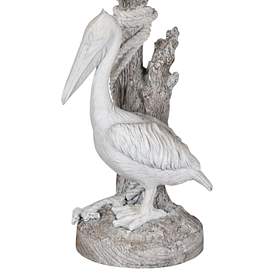 Image2 of Pelican White Washed and Sand Stone Table Lamp more views