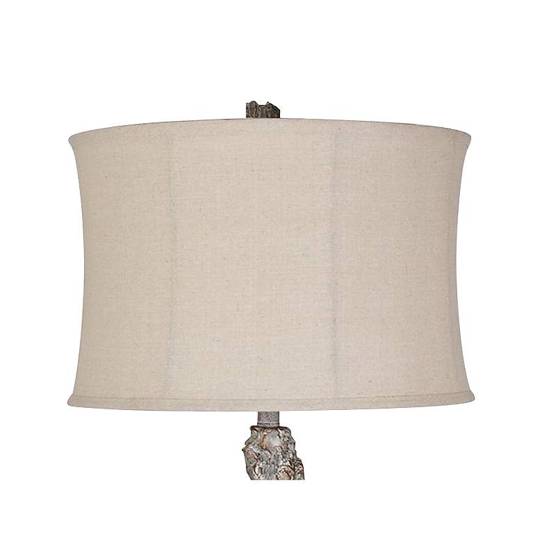 Image 3 Pelican White Washed and Sand Stone Table Lamp more views