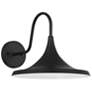 Thumbnail2 of Pella 10.5" High Black Outdoor LED Wall Mount more views