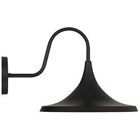 Image5 of Pella 10.5" High Black Outdoor LED Wall Mount more views