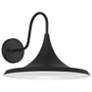 2_Pella 11.75" High Black Outdoor LED Wall Mount more views