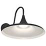 4_Pella 11.75" High Black Outdoor LED Wall Mount more views