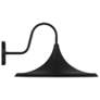 5_Pella 11.75" High Black Outdoor LED Wall Mount more views
