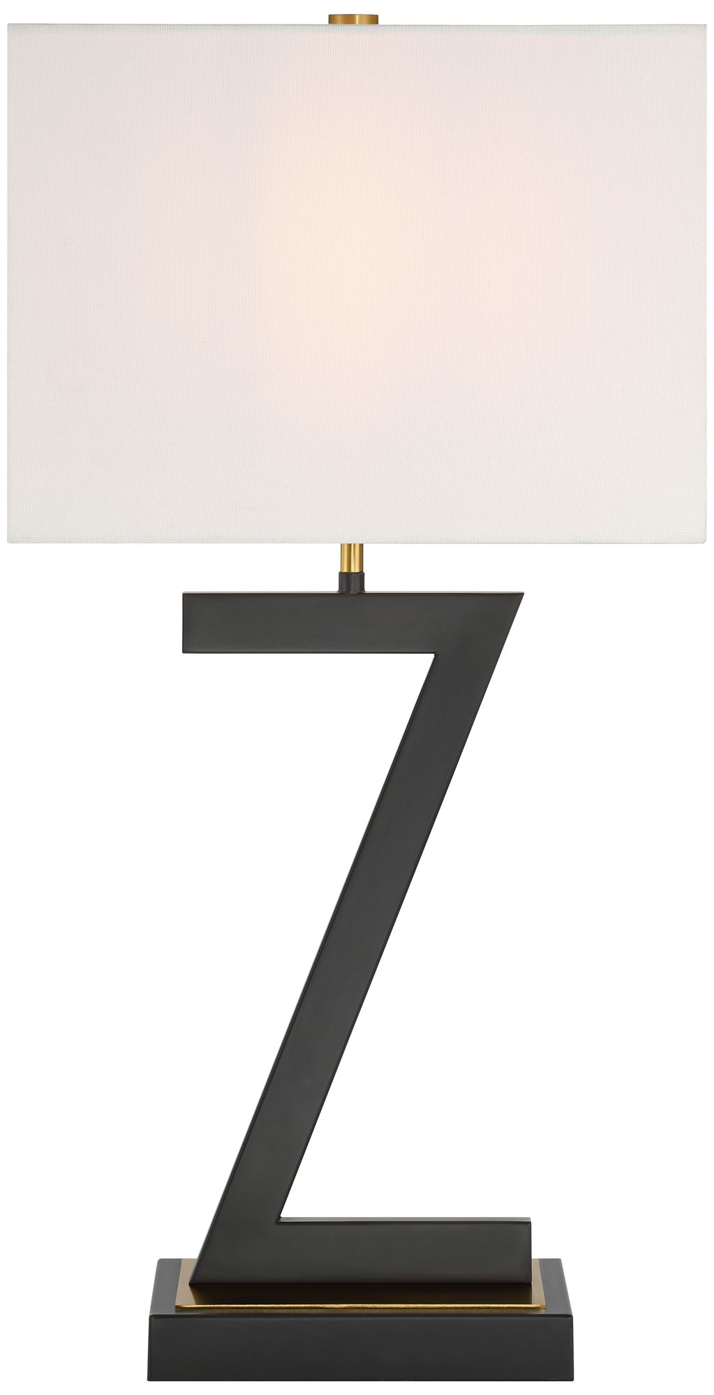 Pellana 26" Z-Base Table Lamp with USBs and Power Outlet