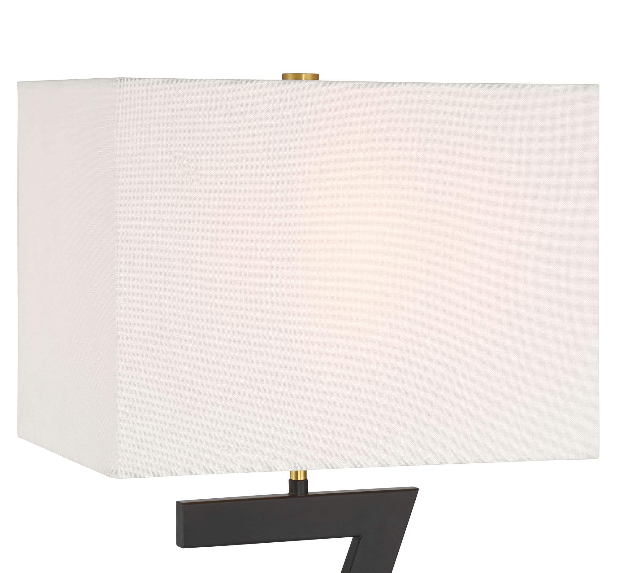 Image 3 Pellana 26" Z-Base Table Lamp with USBs and Power Outlet more views