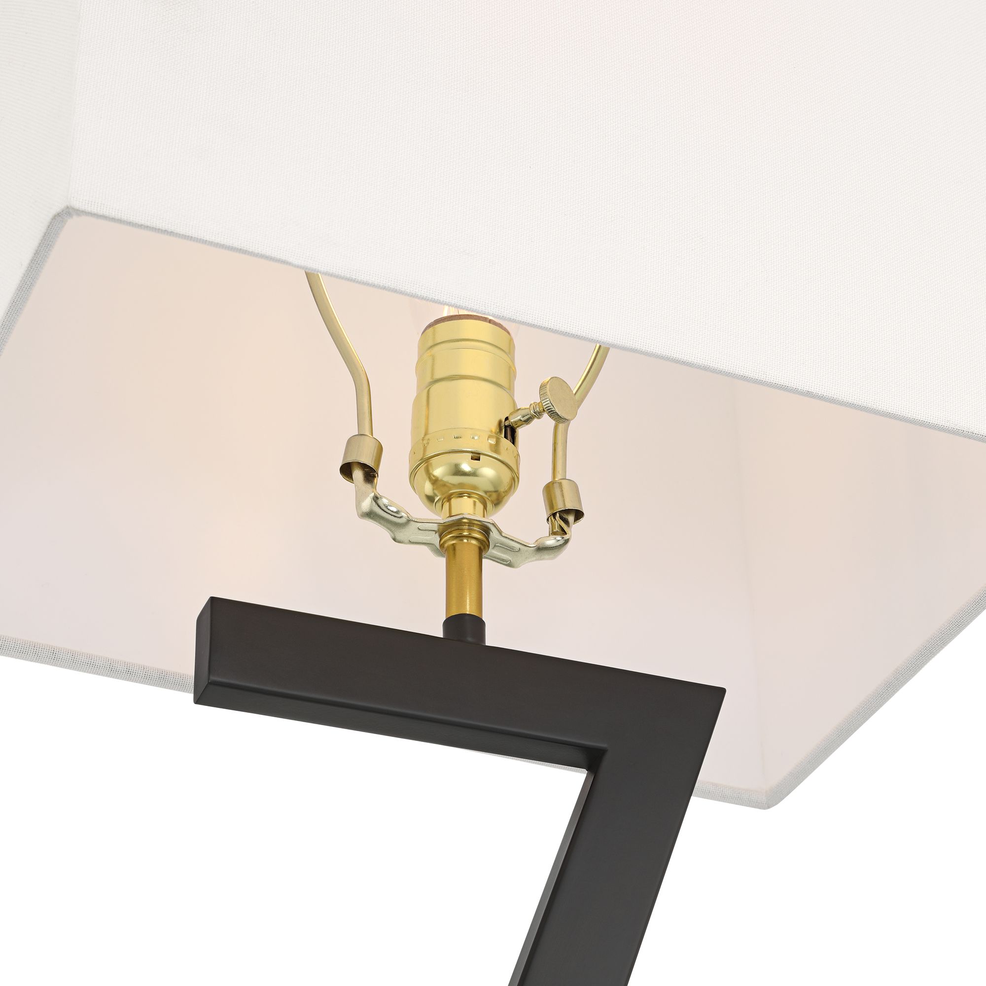 Image 4 Pellana 26" Z-Base Table Lamp with USBs and Power Outlet more views