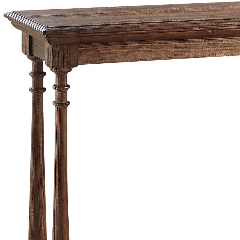 Image 2 Pemberton 72 inch Wide Barnside Wood Console Table more views