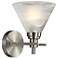 Pemberton 9" High 1-Light Sconce - Brushed Nickel