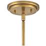 5_Pendant Argo-Small Pendant-Heritage Brass With Clear Seedy Glass more views
