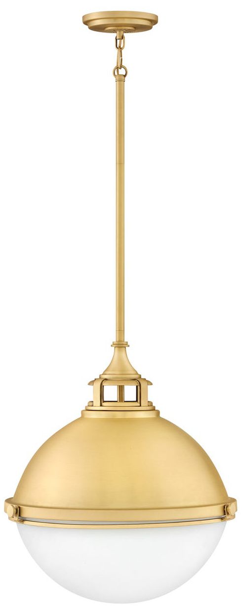 Pendant Fletcher-Medium Orb-Satin Brass