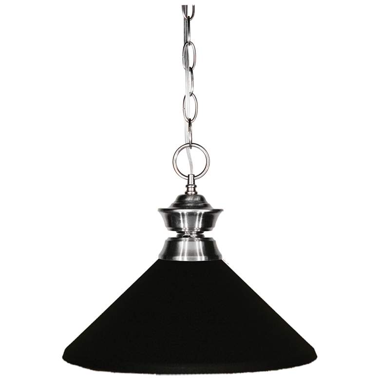 Image 1 Pendant Lights by Z-Lite Brushed Nickel 1 Light Pendant