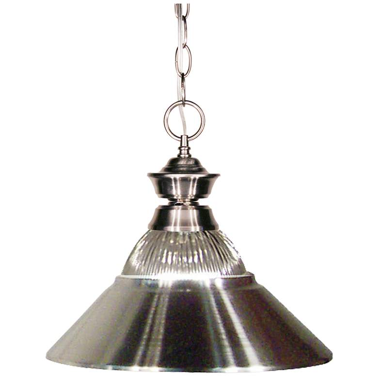 Image 1 Pendant Lights by Z-Lite Brushed Nickel 1 Light Pendant
