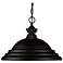Pendant Lights by Z-Lite Matte Black 1 Light Pendant