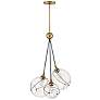 Thumbnail1 of Pendant Skye-Three Light Pendant-Heritage Brass