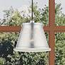 1_Pendants 1 Light Brushed Aluminum Mini Pendant