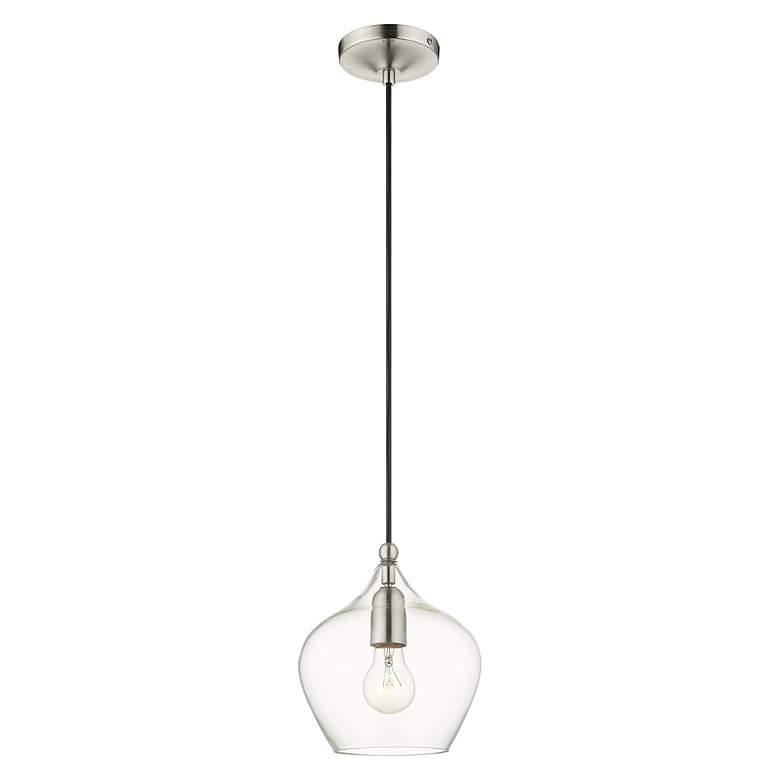 Image 4 Pendants 1 Light Brushed Nickel Mini Pendant more views