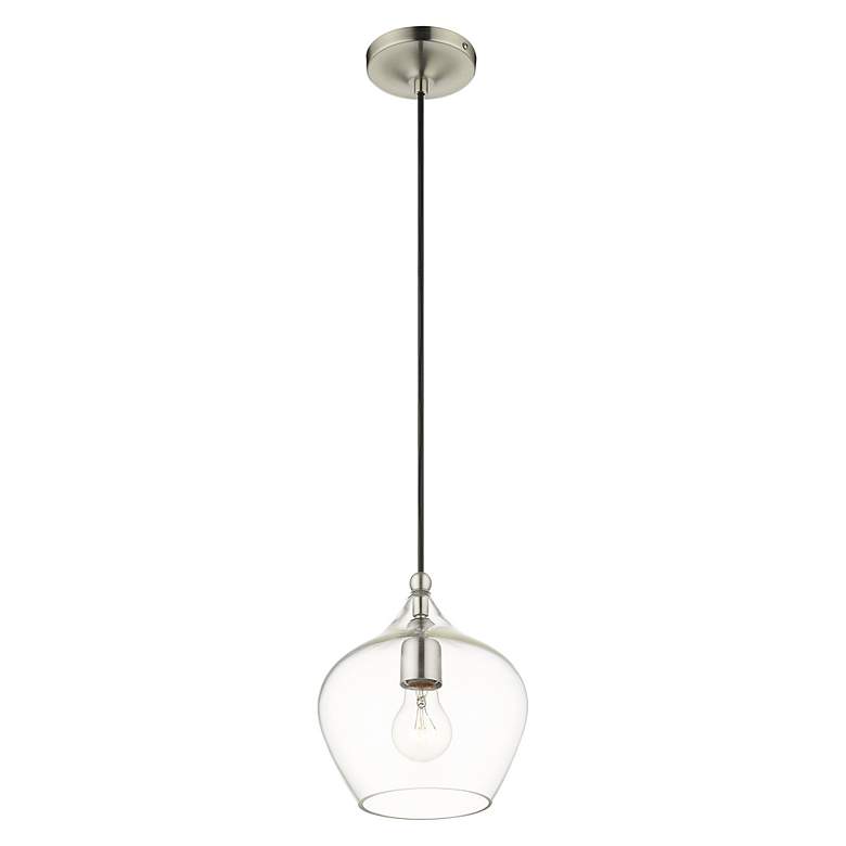 Image 6 Pendants 1 Light Brushed Nickel Mini Pendant more views