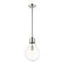 5_Pendants 1 Light Brushed Nickel Mini Pendant more views