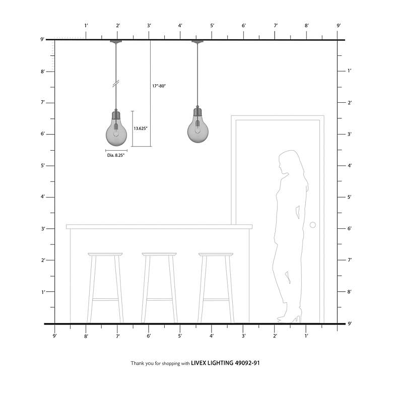Image 7 Pendants 1 Light Brushed Nickel Mini Pendant more views