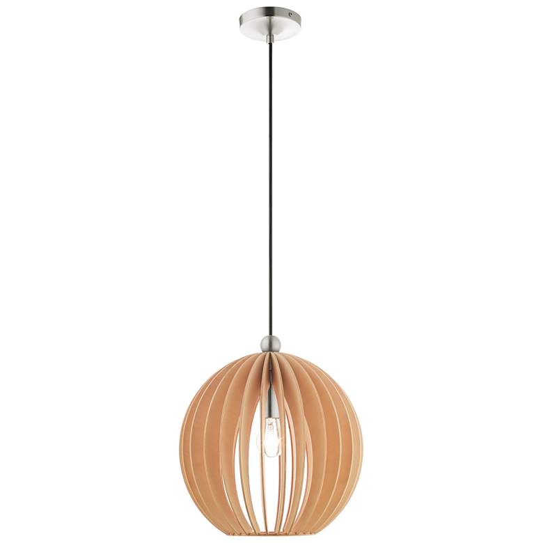 Image 1 Pendants 1 Light Brushed Nickel Mini Pendant