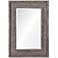 Pendle Rusted Brown 30" x 42" Rectangle Wall Mirror