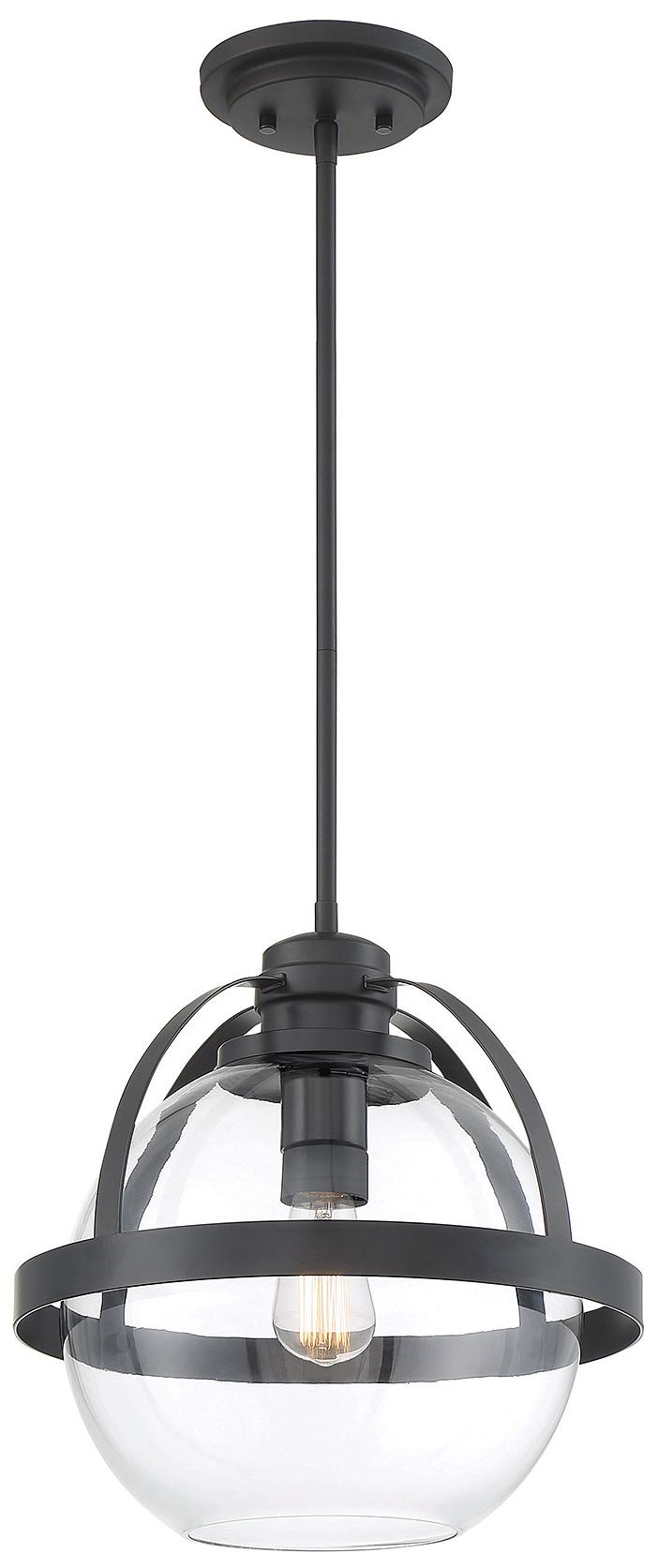 Thumbnail3 of Pendleton 1-Light Pendant in Matte Black more views