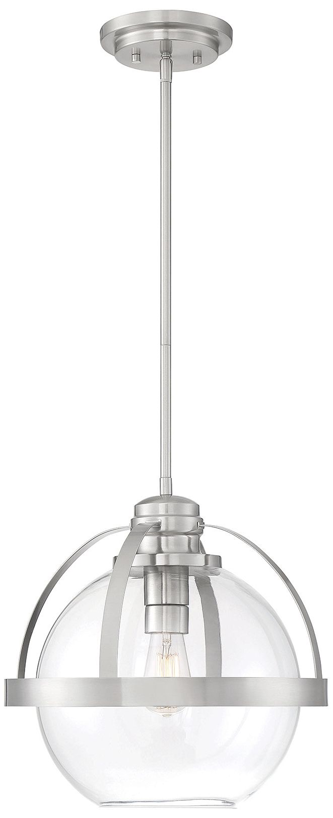 Thumbnail4 of Pendleton 1-Light Pendant in Satin Nickel more views