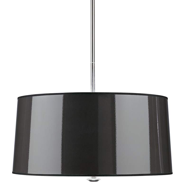 Image 2 Penelope 25 1/2" Wide Black Pendant Light by Robert Abbey