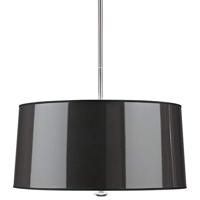 Image 2 Penelope 25 1/2 inch Wide Black Pendant Light by Robert Abbey