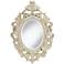 Penelope Ivory Acanthus 21 3/4" x 30 3/4" Accent Mirror