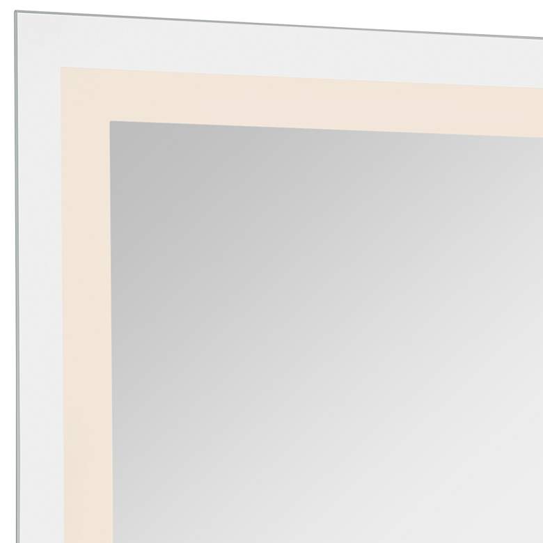 Image 2 Peninsula 24 inch x 32 inch Rectangular LED Lighted Wall Mirror more views