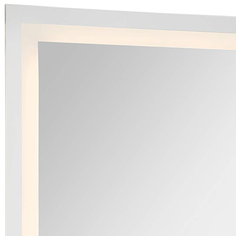 Image 2 Peninsula 30" Square LED Lighted Wall Mirror more views