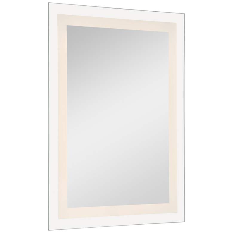 Image 1 Peninsula 36 inch x 48 inch Rectangular LED Lighted Wall Mirror