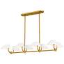1_Penley 6-Light Brushed Gold Linear Chandelier