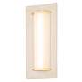 Penna 16.5" Distressed Brass &#38; White Washed Oak Dimmable 2700K LED