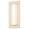 Penna 16.5" Distressed Brass & White Washed Oak Dimmable 3500K LED