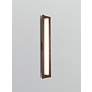 3_Penna 40.5" Distressed Brass & Walnut 2700K LED Sconce more views