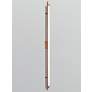 2_Penna 64.5" Brushed Brass & Walnut 4000K LED Sconce more views