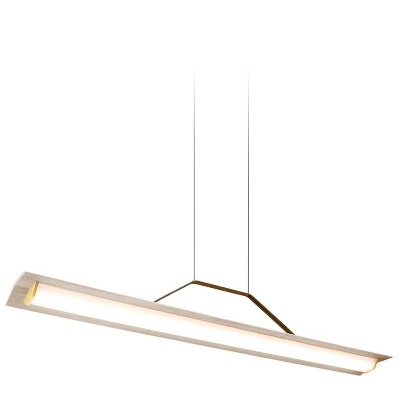 Image 1 Penna 64 Brushed Brass Pendant