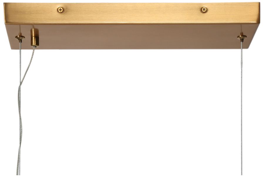 Image 3 Pennieway 38 1/2" Wide Gold LED Island Chandelier more views