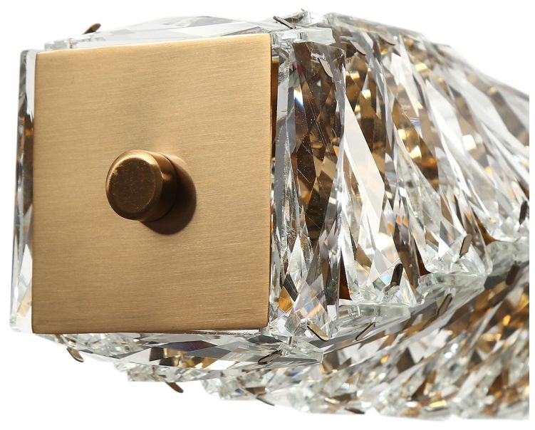 Image 4 Pennieway 38 1/2" Wide Gold LED Island Chandelier more views