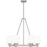 4_Penning 6-Light Brushed Nickel Chandelier more views
