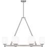 5_Penning 6-Light Brushed Nickel Island Light more views
