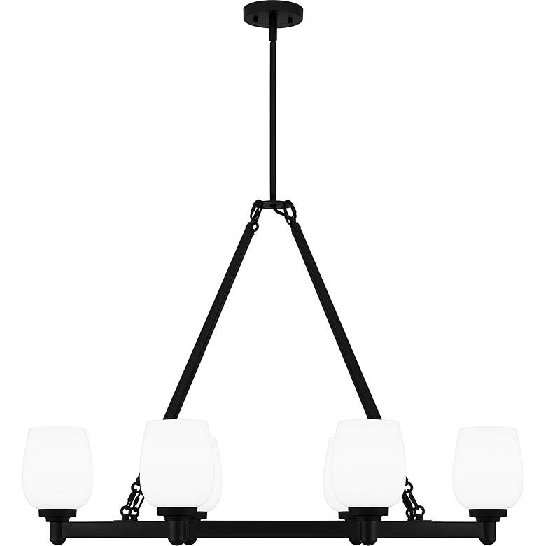 Image 5 Penning 6-Light Matte Black Island Light more views