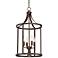 Pennington 13 1/2" Wide Bronze Foyer Pendant Light