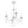 6_Pennington 18-in 4-Light Antique White Vintage Candle Chandelier more views