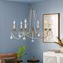 Thumbnail1 of Pennington 28-in 6-Light Venetian Golden Bronze Vintage Candle Chandelier