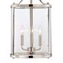 2_Penrose 12" Wide Polished Nickel 3-Light Foyer Mini Pendant more views